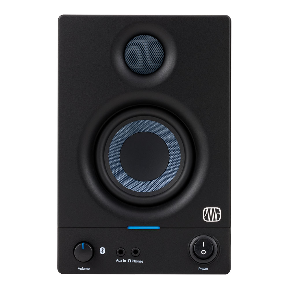 PreSonus プレソナス Eris 3.5BT Black パワードスピーカー Bluetooth対応 1ペア 正面