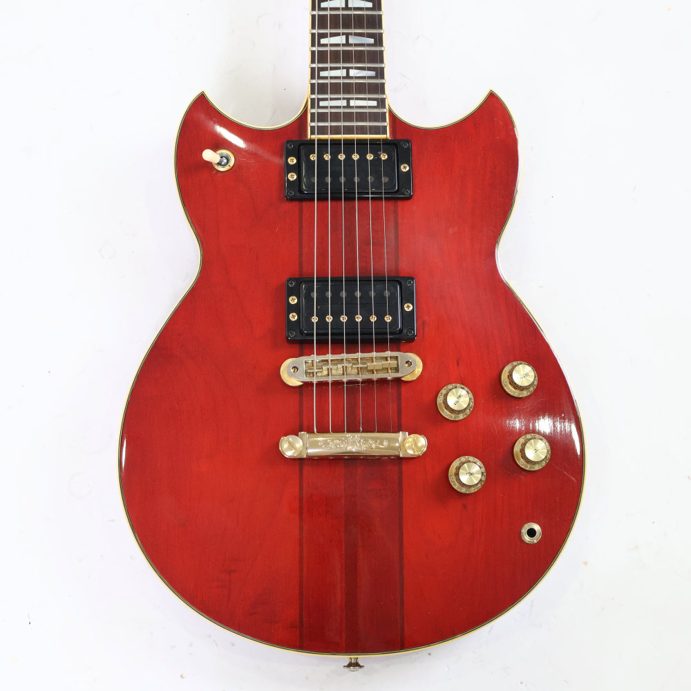 【中古】 エレキギター YAMAHA SG1500 Persimmon Red 1982年製 ヤマハ SG-1500 パーシモンレッド 日本製 MADE IN JAPAN 詳細画像