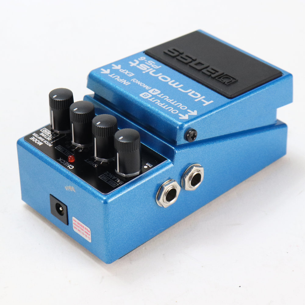 【中古】 ハーモナイザー エフェクター BOSS PS-6 Harmonist ギターエフェクター ハーモニスト ピッチシフター 側面