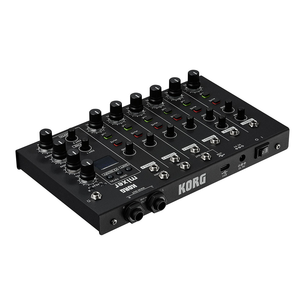 KORG NTS-4 MIXER kit PREFORMANCE MIXER KIT パフォーマンスミキサー組み立てキット 全体
