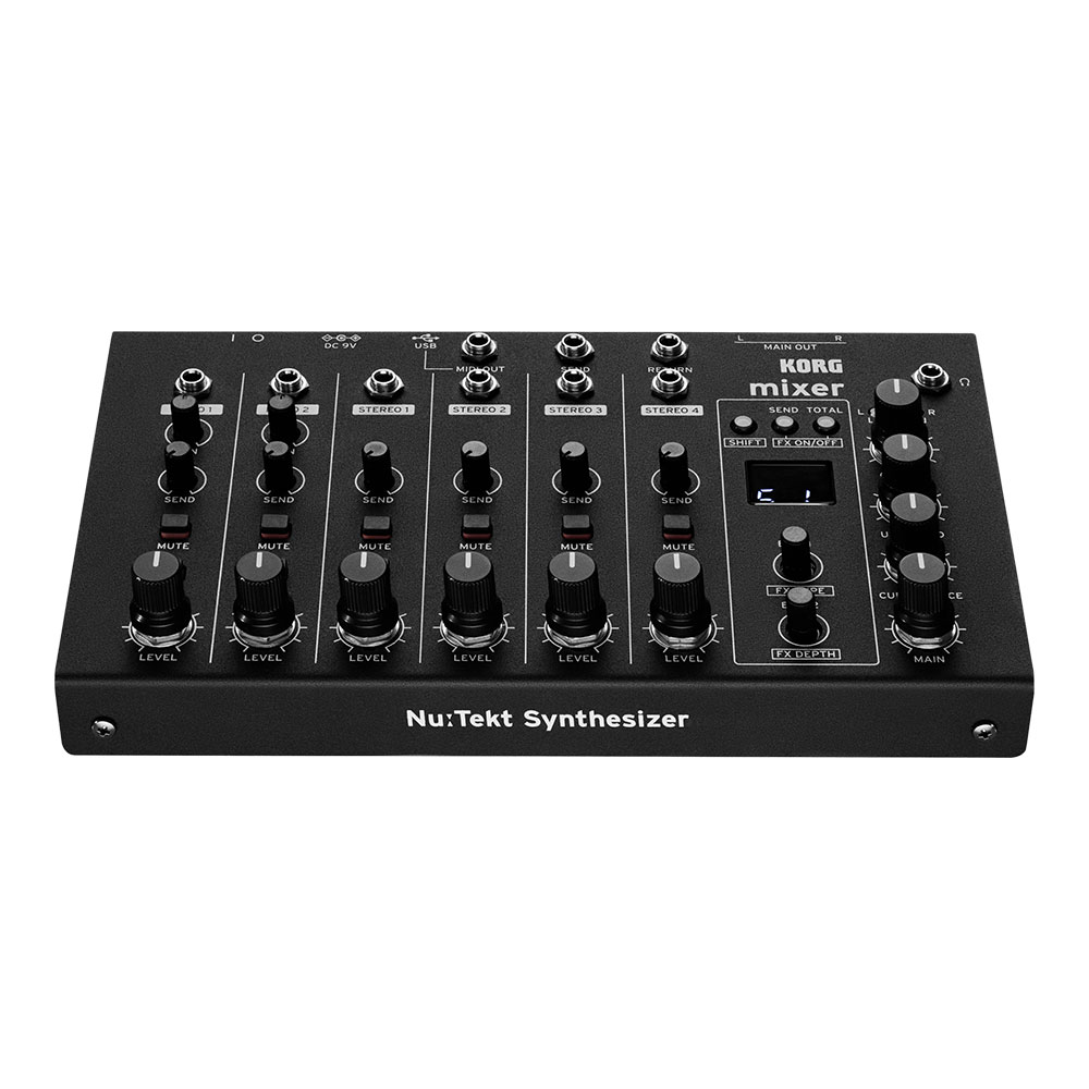 KORG NTS-4 MIXER kit PREFORMANCE MIXER KIT パフォーマンスミキサー組み立てキット 正面