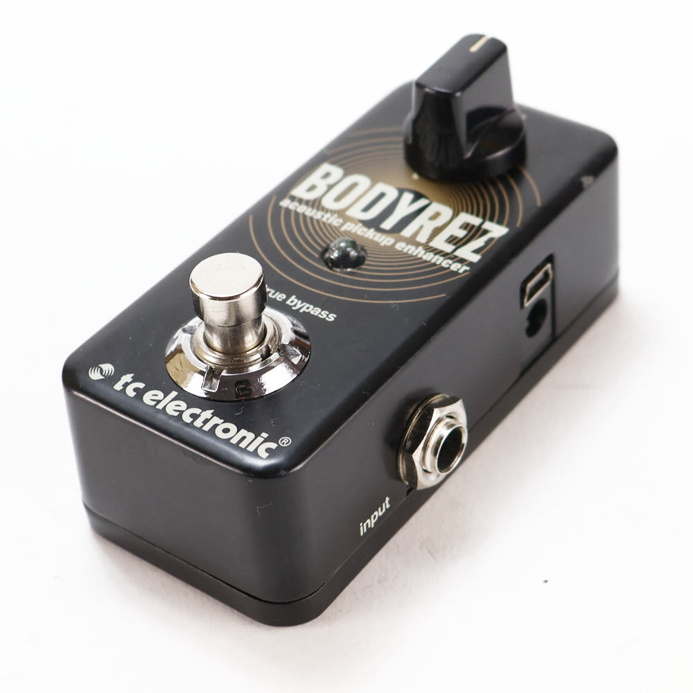 【中古】 tc electronic BODYREZ ギターエフェクター エレアコ用 側面