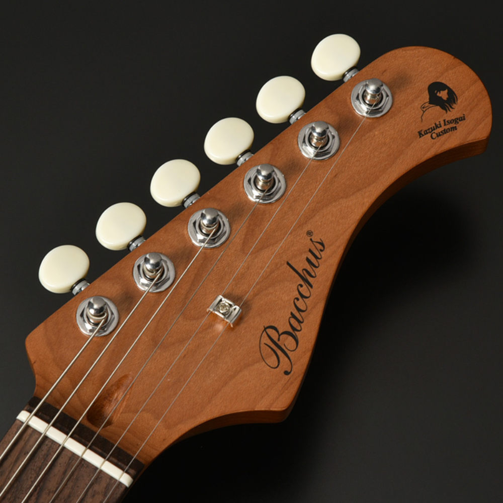 BACCHUS バッカス Universe Series BST-2 KI-RSM/R-CTM GD エレキギター 磯貝一樹監修モデル ヘッド部