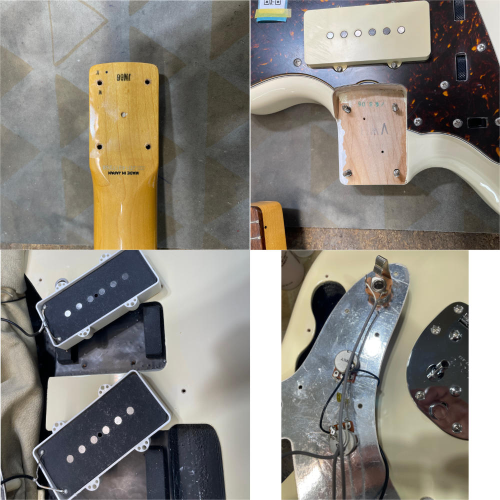 【中古】 エレキギター FENDER JAPAN JM66 JAZZMASTER VWH 2014年製 フェンダージャパン ジャズマスター 詳細画像