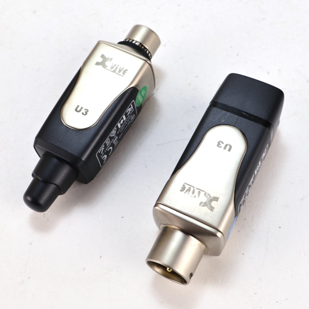 【中古】 Xvive XV-U3 マイクロフォン デジタルワイヤレスシステム 斜めアングル画像3