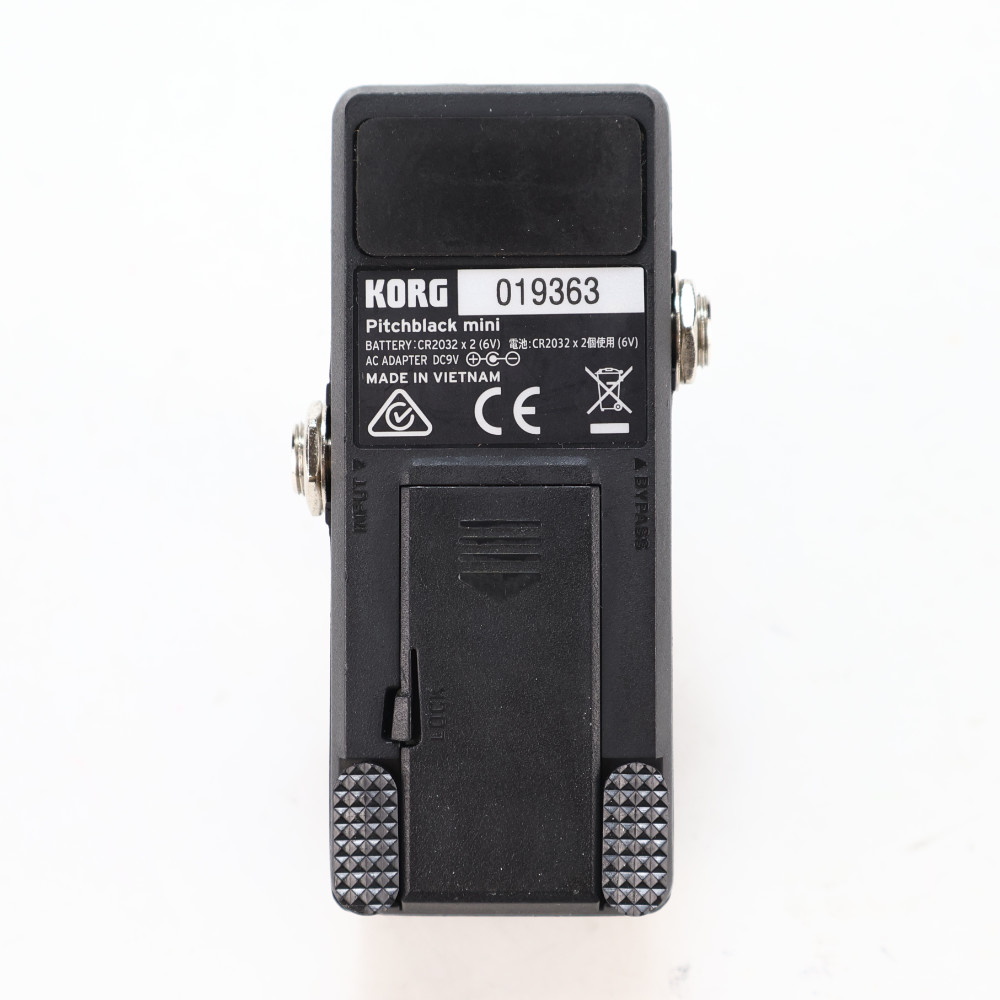 【中古】 チューナー コルグ ピッチブラックミニ KORG PB-MINI PITCHBLACK mini ペダルチューナー 詳細画像