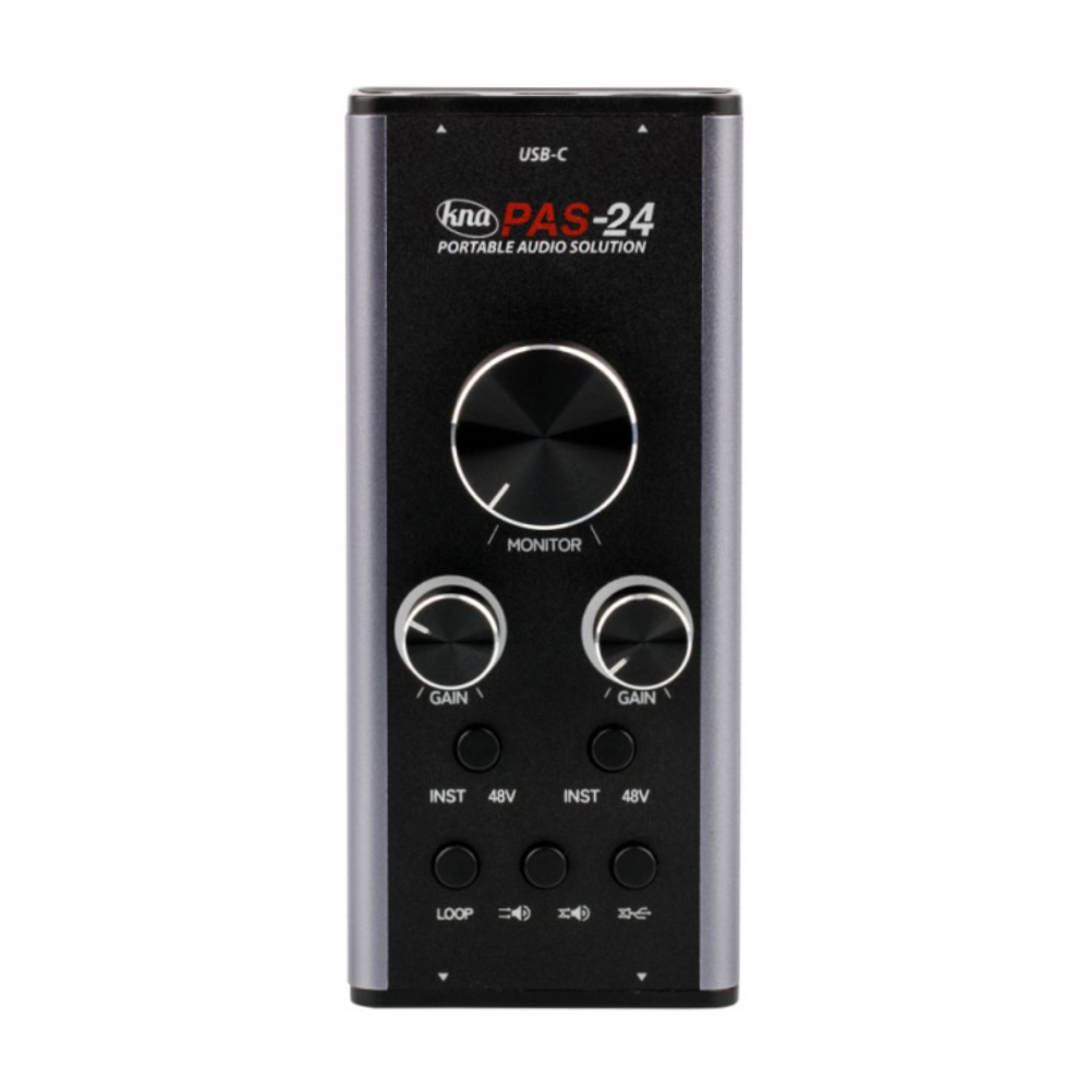 オーディオインターフェイス KNA PAS-24 PORTABLE AUDIO SOLUTION