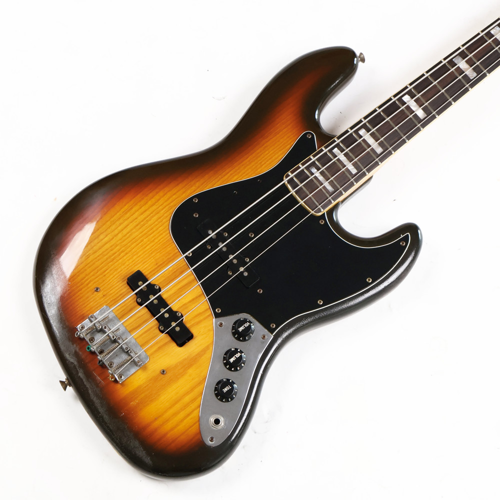 【中古】 エレキベース Fender フェンダー USA Jazz Bass 3Color-Sunburst Rosewood FingerBoard 1981年製 S8シリアル ジャズベース ボディトップ