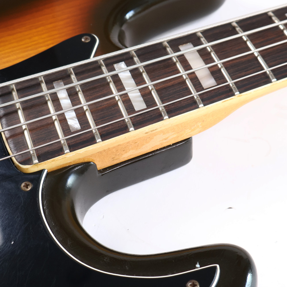 【中古】 エレキベース Fender フェンダー USA Jazz Bass 3Color-Sunburst Rosewood FingerBoard 1981年製 S8シリアル ジャズベース 塗装剥げ