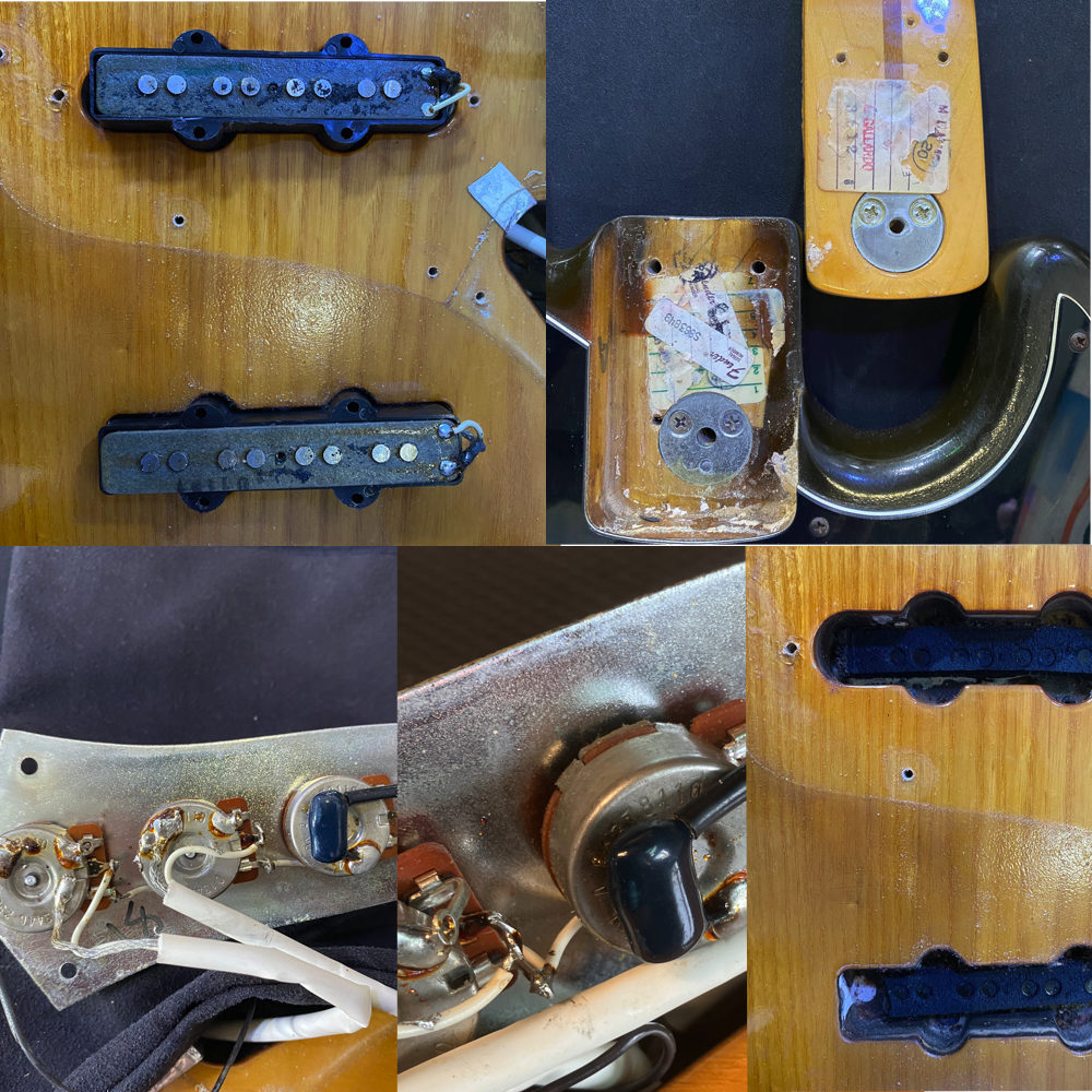 【中古】 エレキベース Fender フェンダー USA Jazz Bass 3Color-Sunburst Rosewood FingerBoard 1981年製 S8シリアル ジャズベース ネック