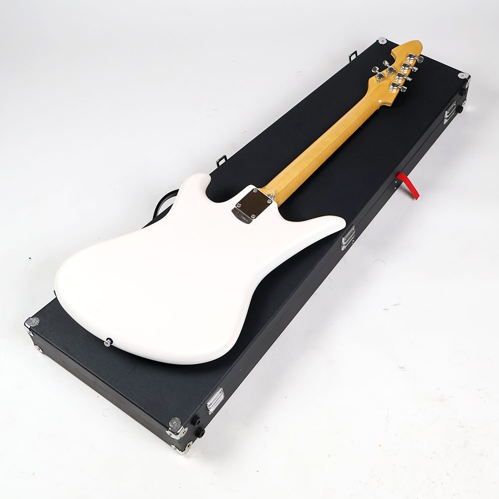 【中古】Teisco テスコ SP-5 Spectrum 5 Reissue Pearl White 1992年製 スペクトラム5 エレキギター 復刻記念テレホンカード付き 背面