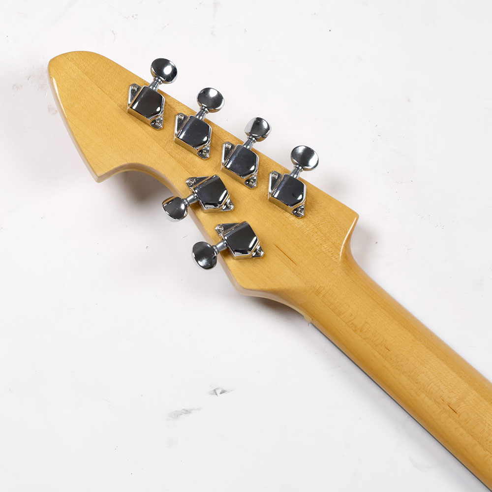 【中古】Teisco テスコ SP-5 Spectrum 5 Reissue Pearl White 1992年製 スペクトラム5 エレキギター 復刻記念テレホンカード付き ヘッド