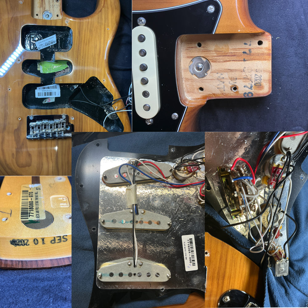 【中古】 エレキギター Fender American Professional II Stratocaster Rosewood Fingerboard Roasted Pine 2020年製 フェンダー アメリカンプロフェッショナル2 キャビティー