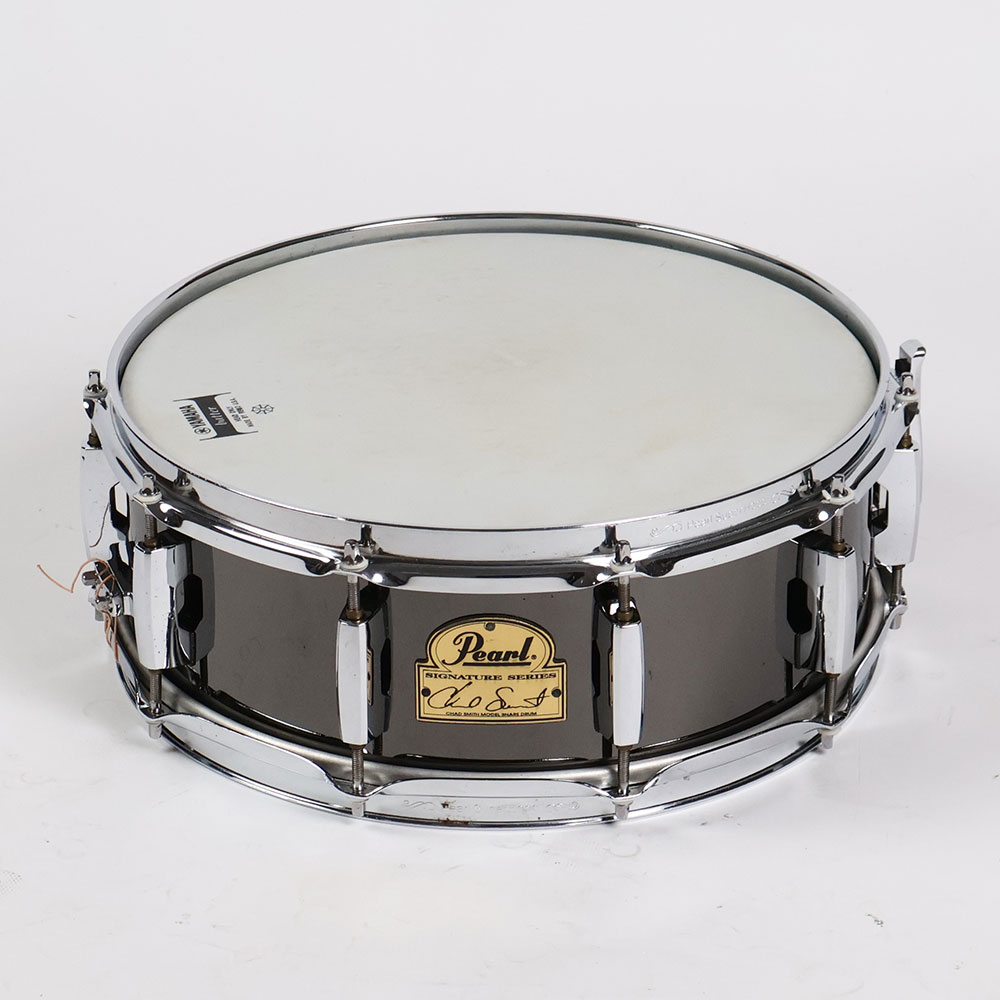【中古】 チャドスミス シグネチャー スネアドラム パール Pearl CS1450 Chad Smith Signature 14×5