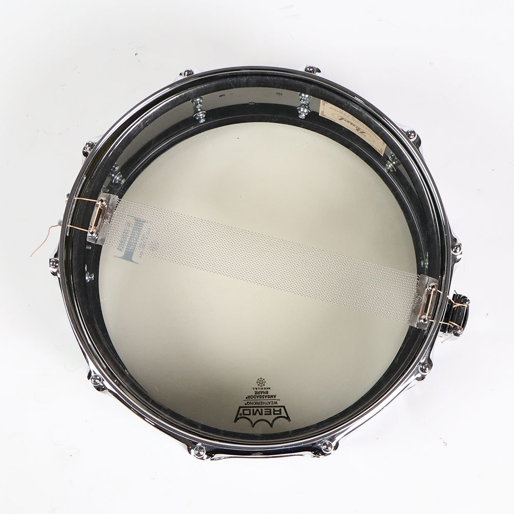 【中古】 チャドスミス シグネチャー スネアドラム パール Pearl CS1450 Chad Smith Signature 14×5 裏面