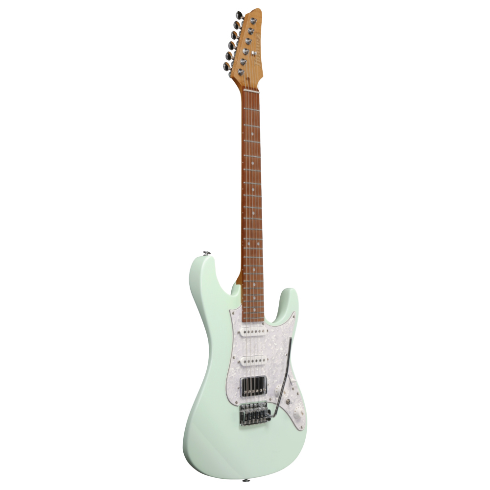 IBANEZ アイバニーズ AZ22S2-MGR AZ Standard SSH Mint Green エレキギター 斜めアングル画像