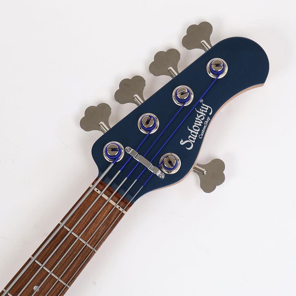 Sadowsky サドウスキー Custom Shop CS21 VJ5 ALD LPB JPL 21-Fret Vintage J/J Bass 5-String Japan Limited ドイツ製 5弦エレキベース ヘッド