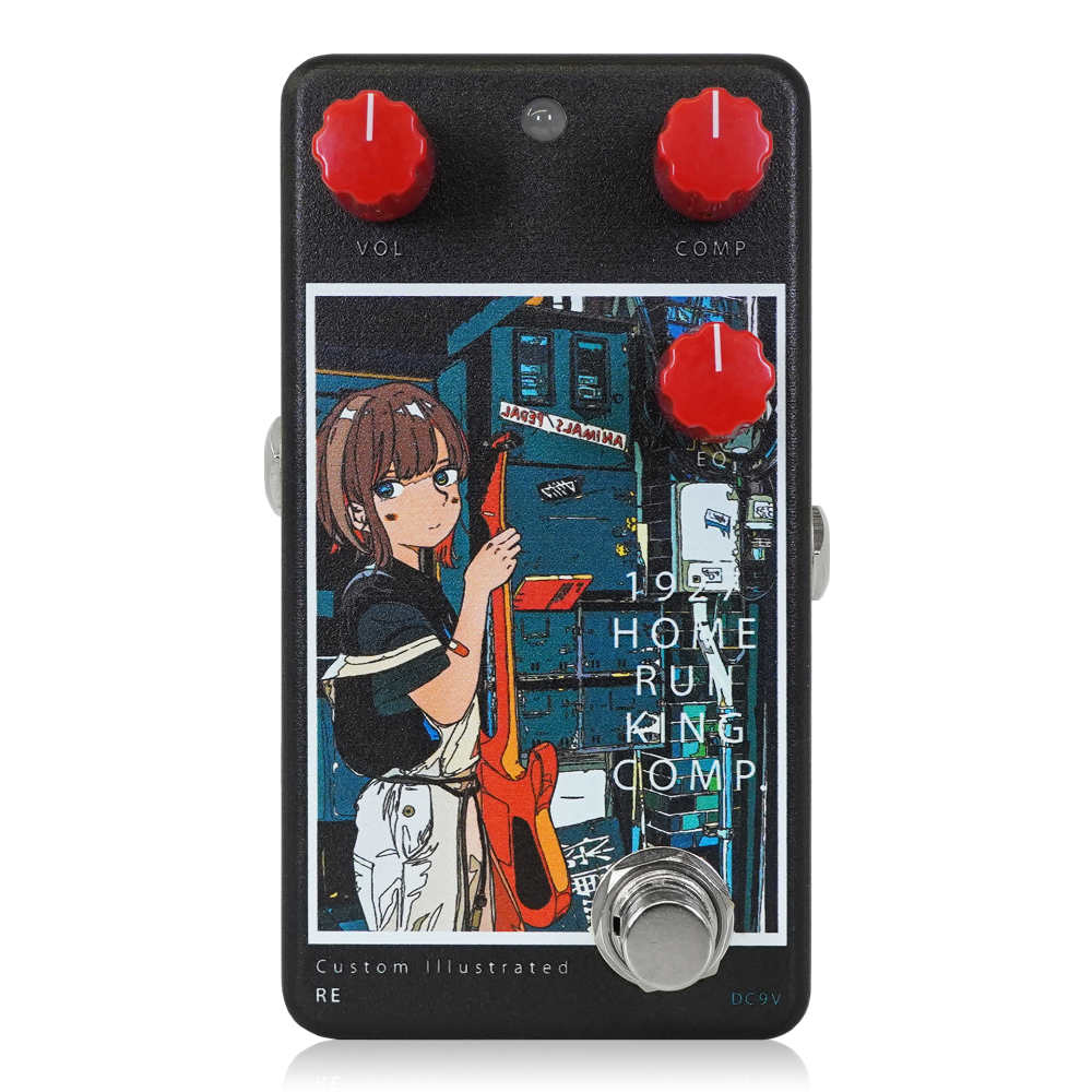 Animals Pedal アニマルズペダル Custom Illustrated HRKC アカサカハル reverse reprint edition コンプレッサー ギターエフェクター