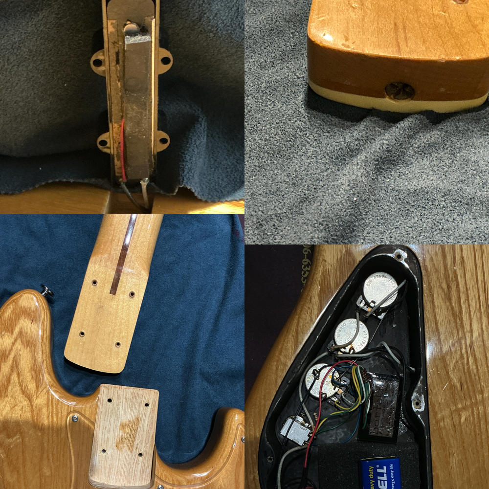 【中古】 エレキベース ATELIER Z M245 NAT アトリエZ 4弦ベース ピックアップ
