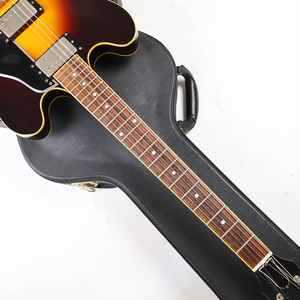 【中古】 エレキギター Edwards by ESP E-SA-125LTS 2010年頃製造 ネック修正リペアあり セミアコースティックギター ES335スタイル ラッカートップ塗装 Seymour Duncanピックアップ搭載 ネック