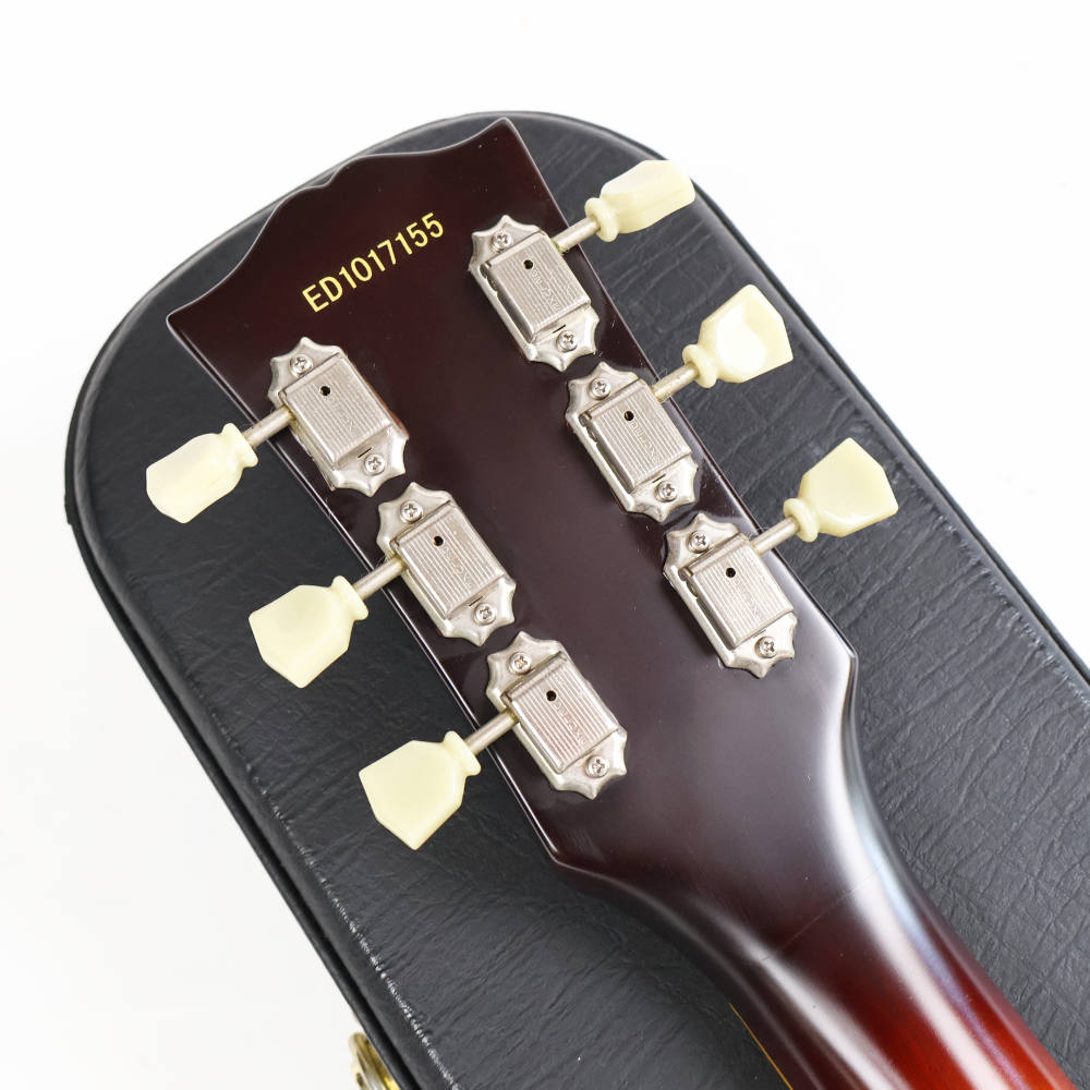 【中古】 エレキギター Edwards by ESP E-SA-125LTS 2010年頃製造 ネック修正リペアあり セミアコースティックギター ES335スタイル ラッカートップ塗装 Seymour Duncanピックアップ搭載 ヘッド裏画像