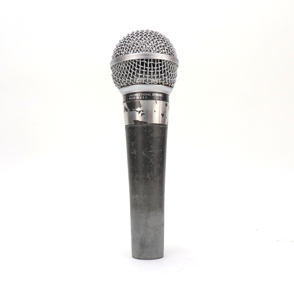 【中古】 マイク ダイナミックマイク ボーカル用 SHURE SM58 ポルシェロゴ Made in USA シュアー 58 ゴッパ シュア