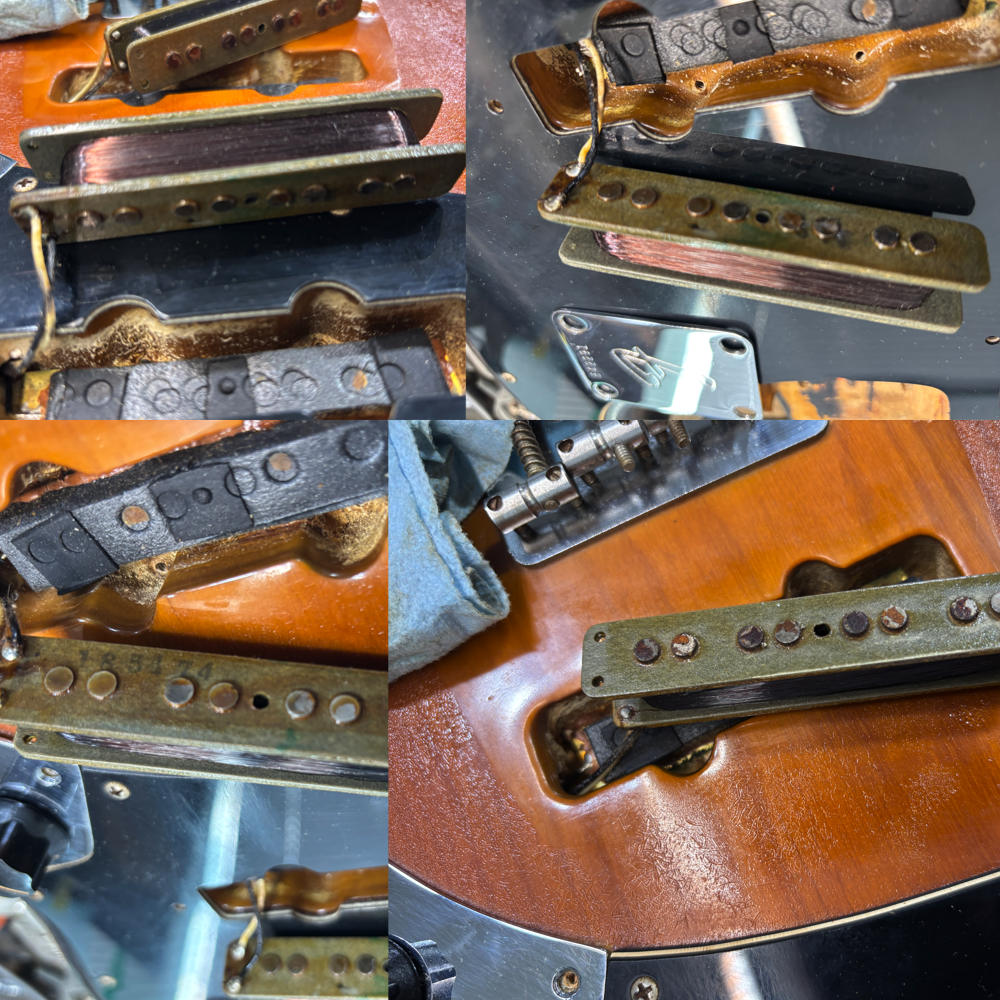 【中古】 Fender USA フェンダー Jazz Bass SunBurst 1974年製 ジャズベース ブロックインレイ 4点止めネック エレキベース ピックアップ