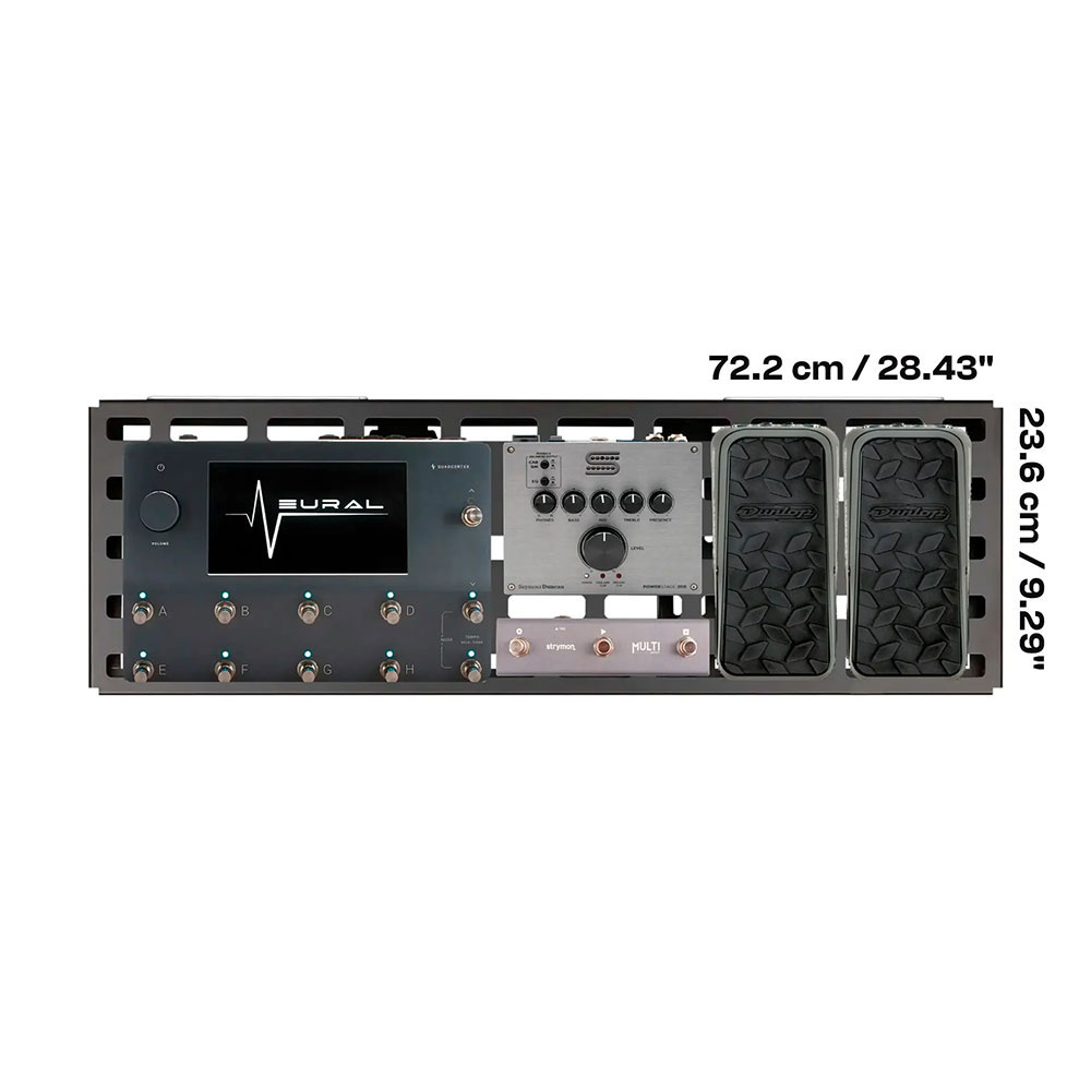 RockBoard RBO B 3.3 TRES 3.3 Pedalboard with Gig Bag ペダルボード ギグバッグ付き 72cm×23cm サイズ