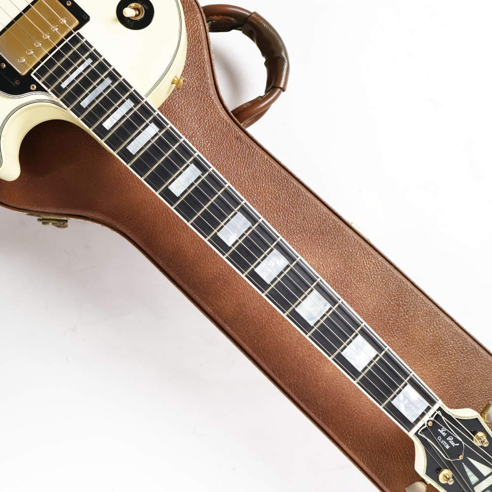 【中古】 エレキギター Gibson Les Paul Custom Alpine White 1999年製 ギブソン レスポールカスタム ホワイト ネック