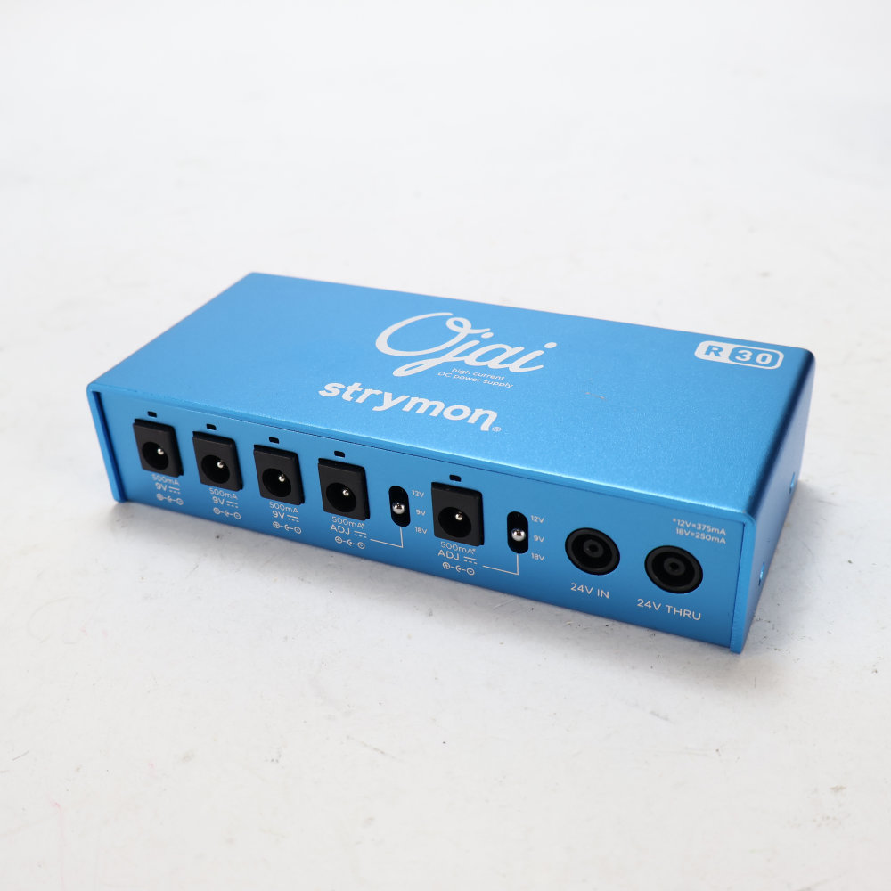 【中古】 エフェクター用パワーサプライ strymon Ojai R30 パワーサプライユニット ストライモン 側面