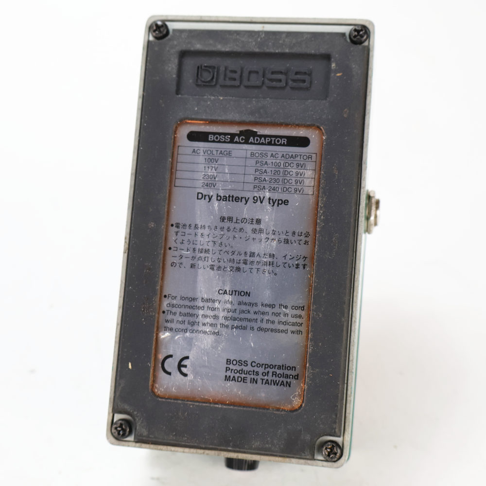【中古】 トレモロ エフェクター BOSS TR-2 Tremolo ギターエフェクター 本体画像 裏