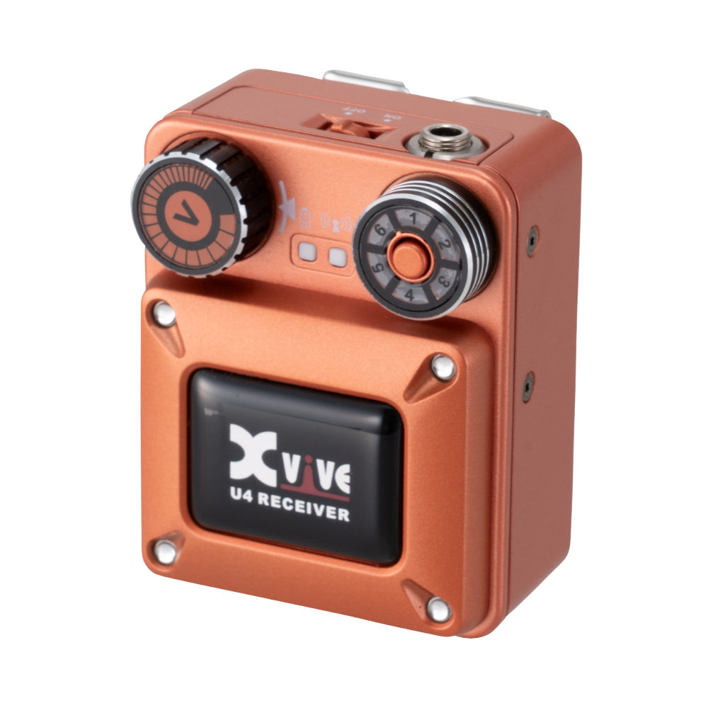 XVIVE XV-U4/OR U4 インイヤーモニター デジタルワイヤレスシステム 限定カラー Orange レシーバー画像1