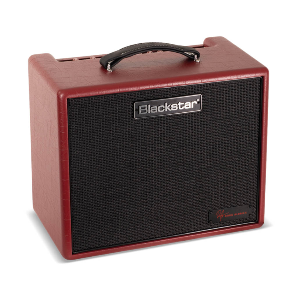 BLACKSTAR DA5 Ruby Doug Aldrich Signature Model ブラックスター ダグ・アルドリッチモデル 左斜めアングル画像