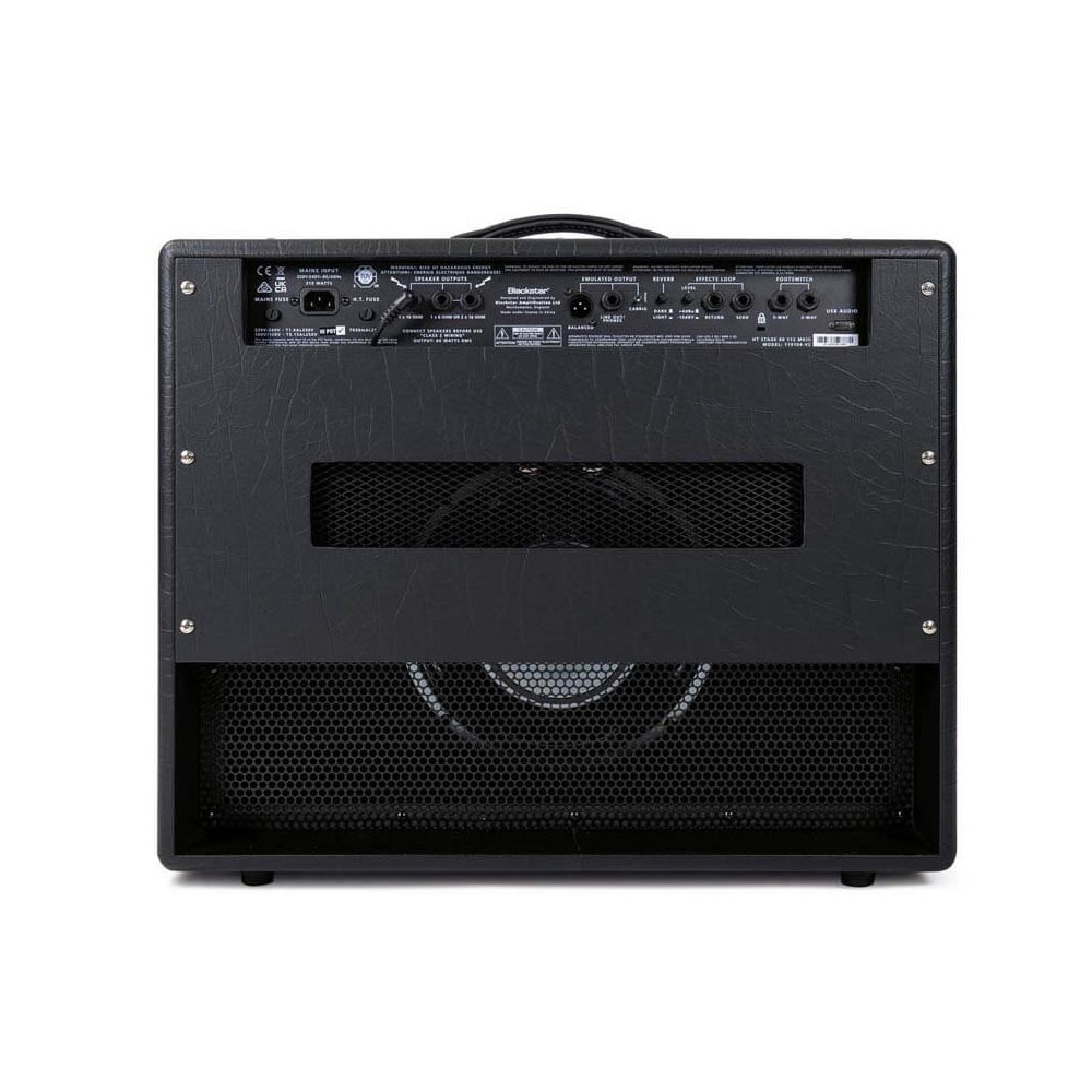 BLACKSTAR HT-STAGE 60 112 MKIII 60Wフルチューブアンプ EL34管2本 12インチスピーカー1発搭載 ブラックスター HTステージ 背面