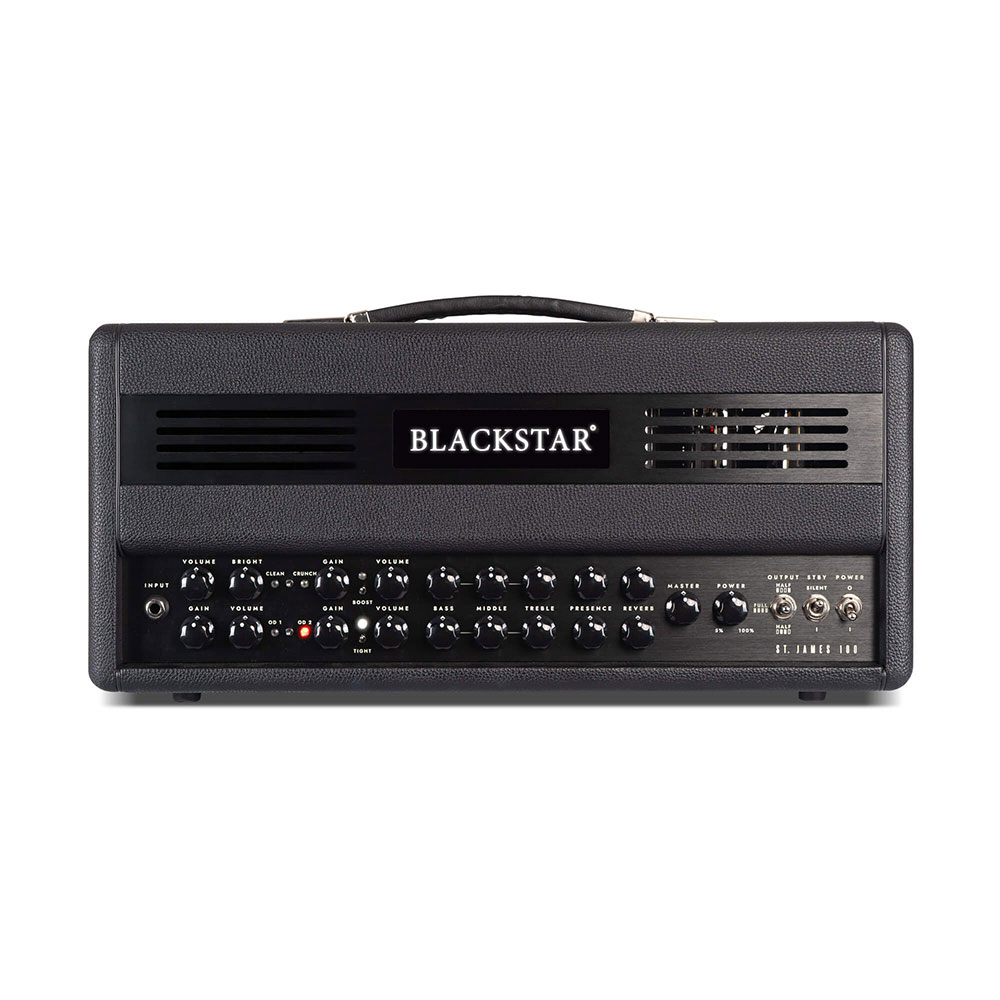 BLACKSTAR ST.JAMES 100 HEAD 100Wヘッド 6L6×2/EL34×2の真空管搭載 軽量 真空管アンプ ギターアンプ ヘッド