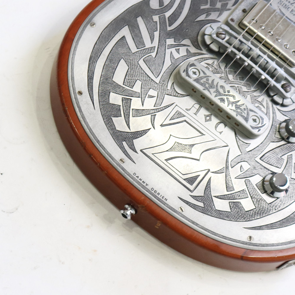 【中古】 エレキギター Zemaitis Tony’s Collection S22MT TRIBAL TATTOO 2 ぜマイティス メタルフロント トライバルタトゥー2 傷