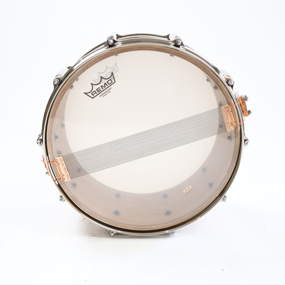 Pearl パール MWAC1465S Masterworks Z-type Oak w/Mappa Burl 14×6.5 スネアドラム スネアサイド