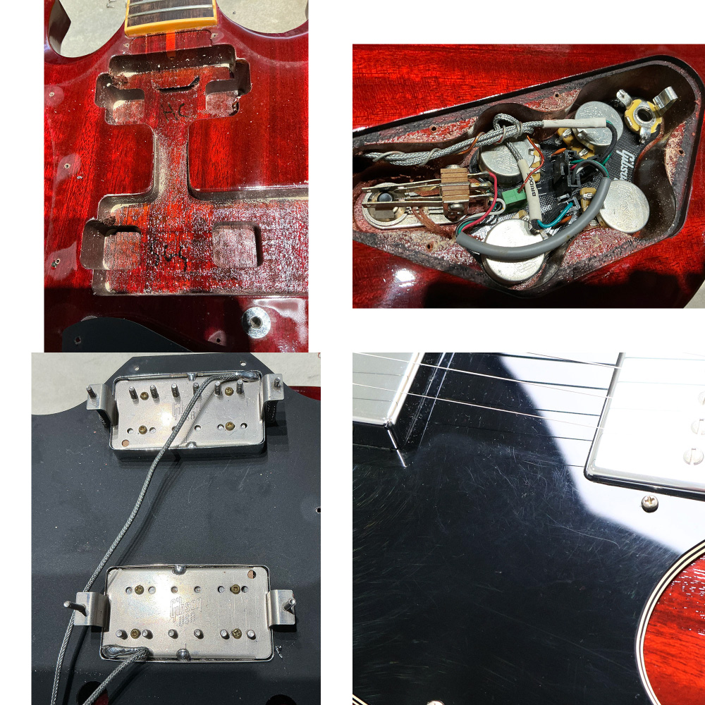 【中古】 エレキギター Gibson SG Standard Heritage Cherry 2009年製 ギブソン SGスタンダード ピックアップ