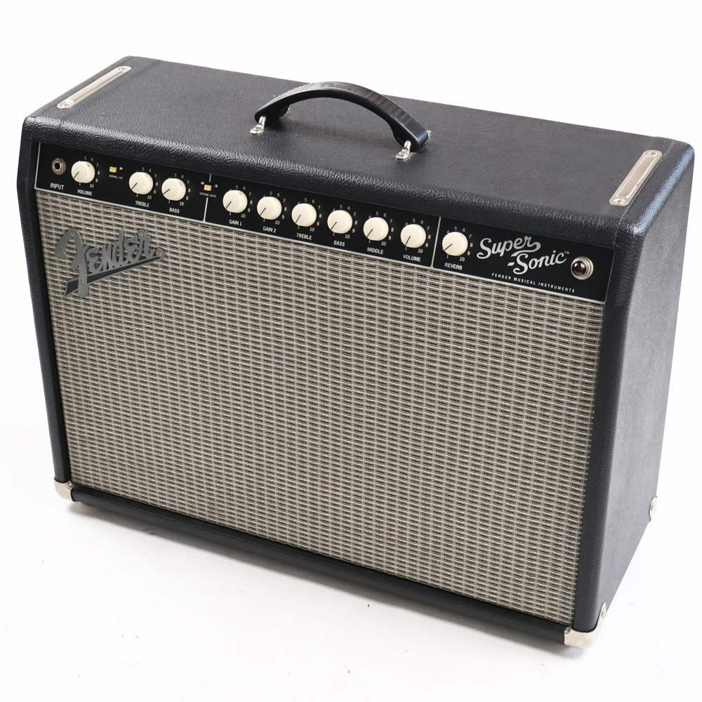【中古】 ギターアンプ FENDER Super-Sonic 22 Combo Black 100V JPN