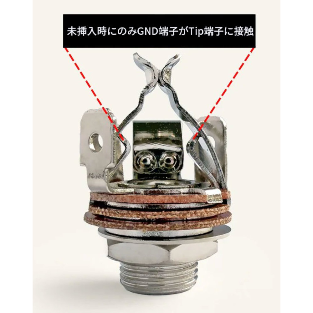 Pure Tone ピュアトーン PTT1SG Mono Shunt Jack Gold ゴールド モノラルジャック 特徴