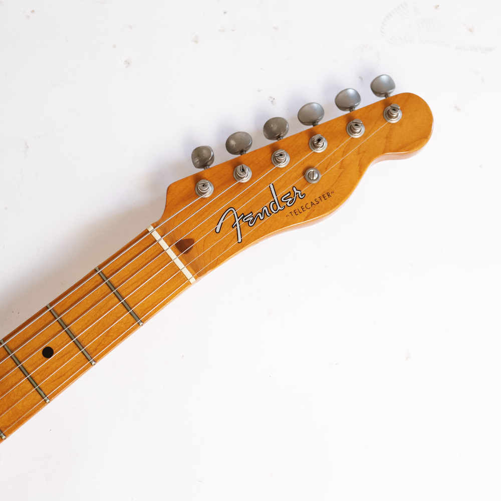 【中古】 エレキギター Fender USA ’52 Telecaster Vintage Butterscotch Blonde 1996年製 ビンテージ配線(モコモコ配線) フェンダー テレキャスター US Vintageシリーズ ビンテレ ヘッド