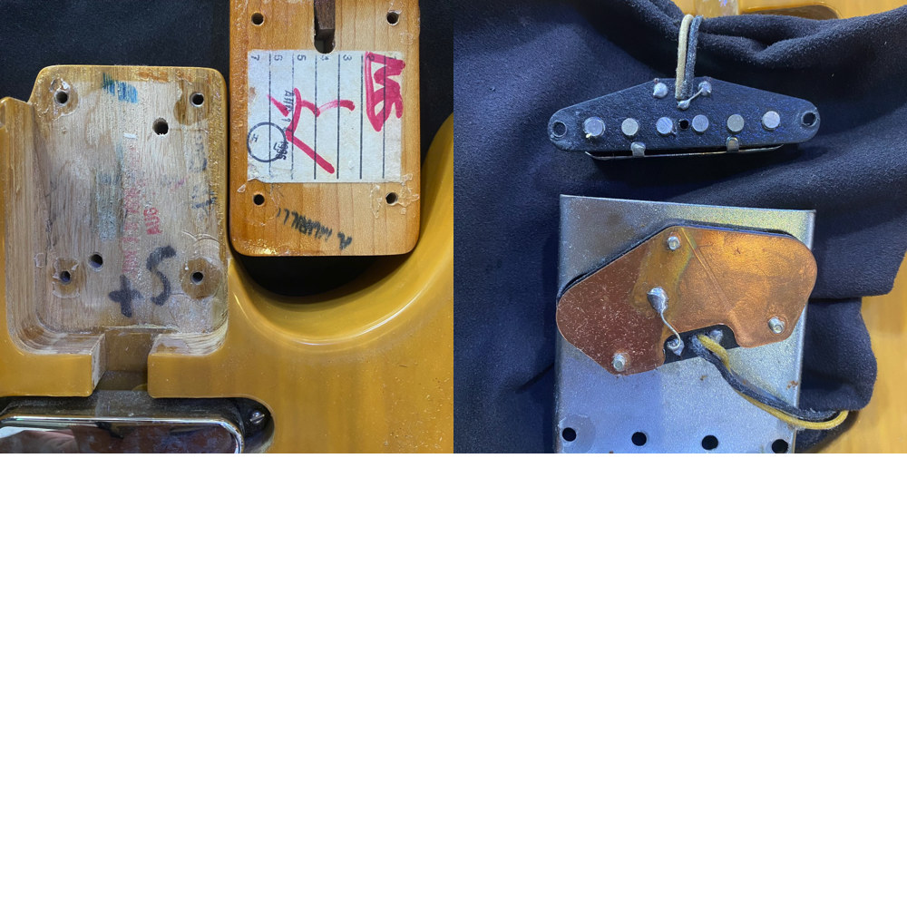【中古】 エレキギター Fender USA ’52 Telecaster Vintage Butterscotch Blonde 1996年製 ビンテージ配線(モコモコ配線) フェンダー テレキャスター US Vintageシリーズ ビンテレ ネックポケット