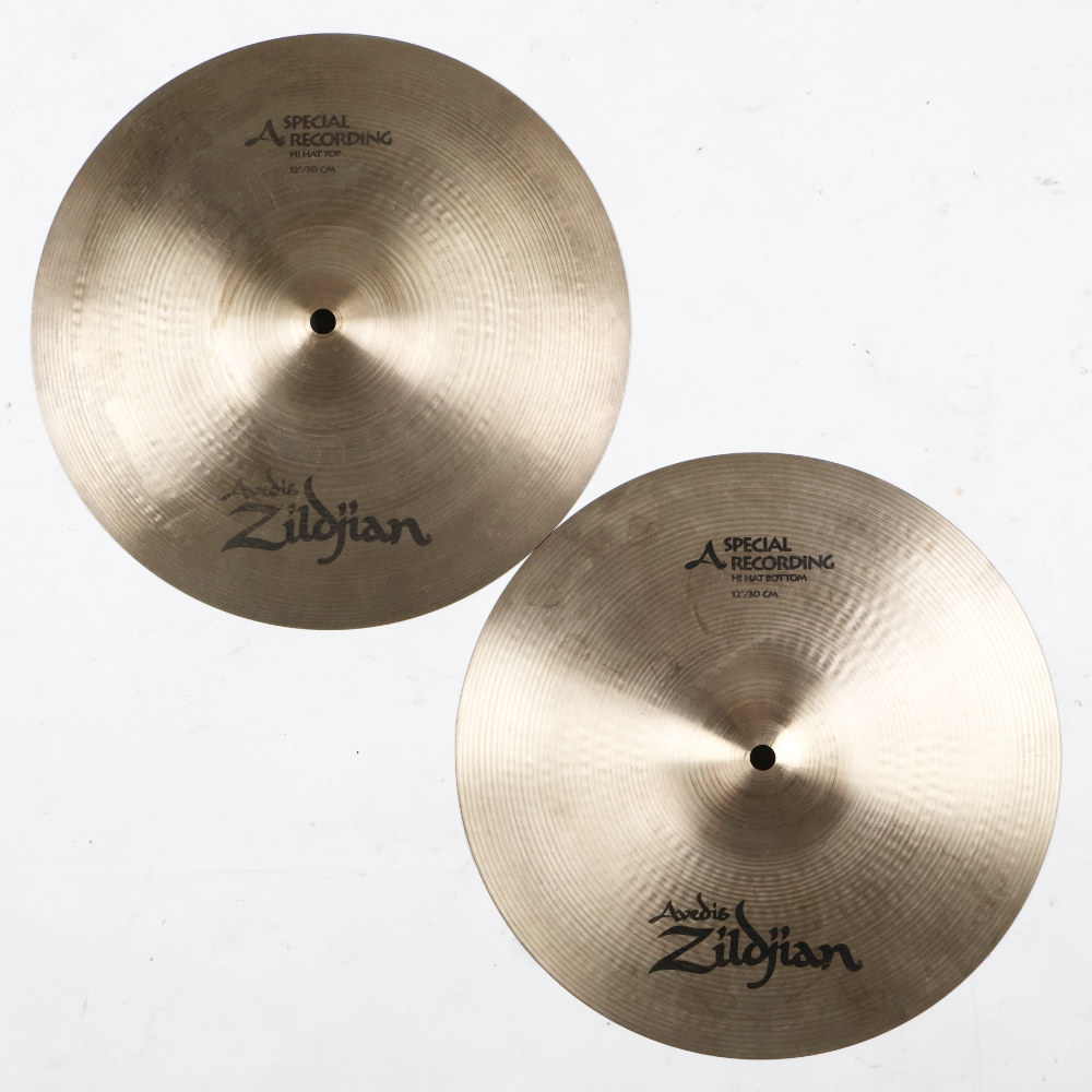 【中古】 ハイハットシンバル ペア ジルジャン ZILDJIAN A Zildjian SPECIAL RECORDING HIHAT 12インチ ペア