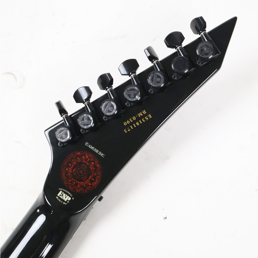 【中古】 ESP E-II 7弦エレキギター Arrow-7 BABYMETAL BK/RED べビーメタル アロウ7 詳細画像