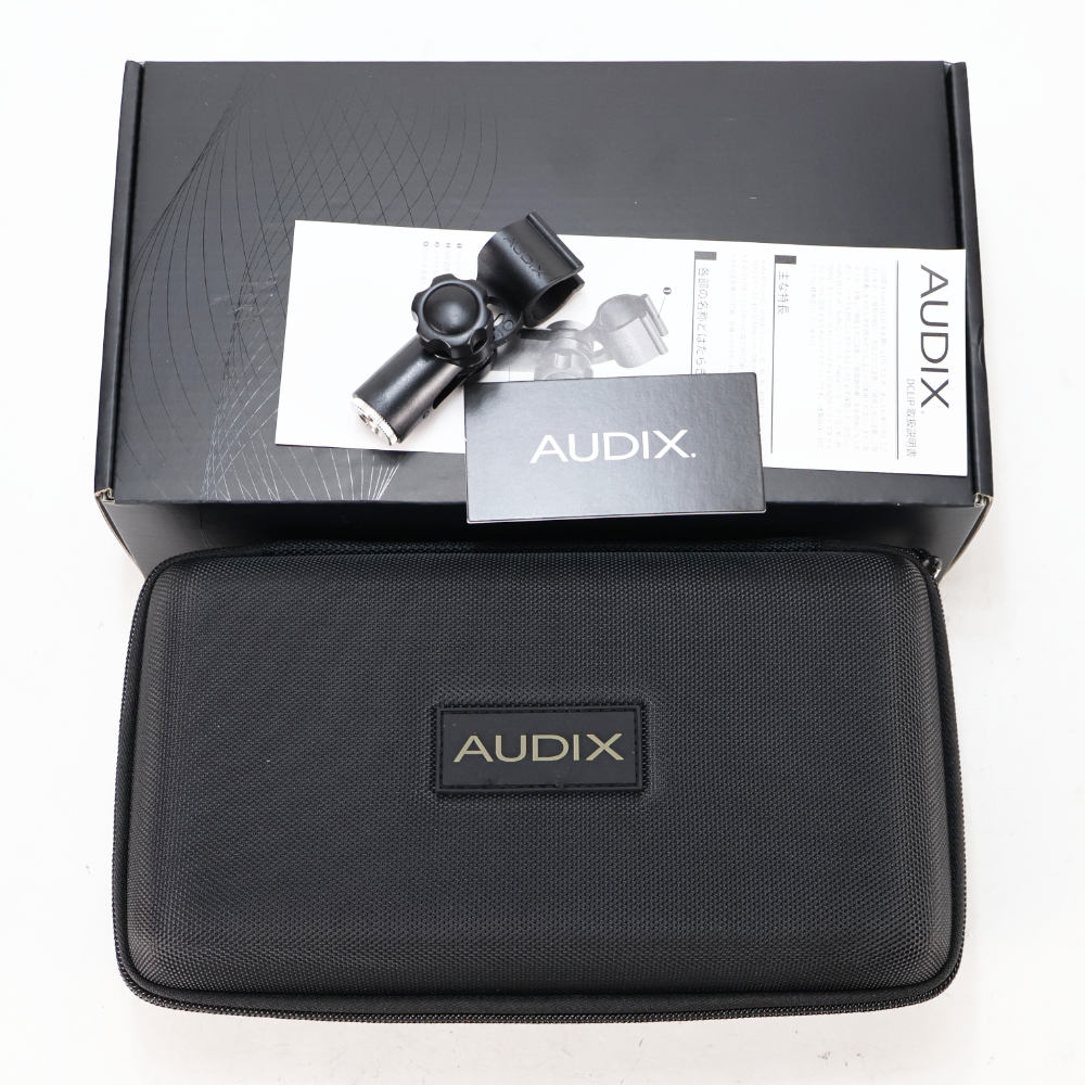 【中古】 AUDIX A133 コンデンサーマイクロフォン オーディックス 本体画像 斜め 