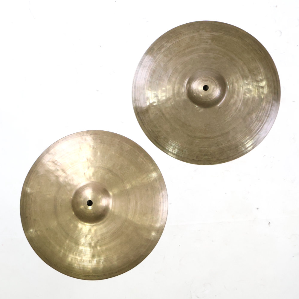 【中古】 合わせシンバル ジルジャン ZILDJIAN K Zildjian CONSTANTINOPLE 約12.6インチ ペア ビンテージシンバル