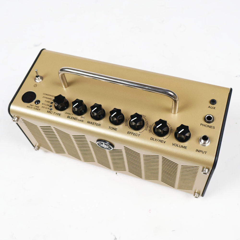 【中古】 エレアコ用 小型ギターアンプ YAMAHA THR5A アコースティックアンプ ヤマハ 本体画像 斜め