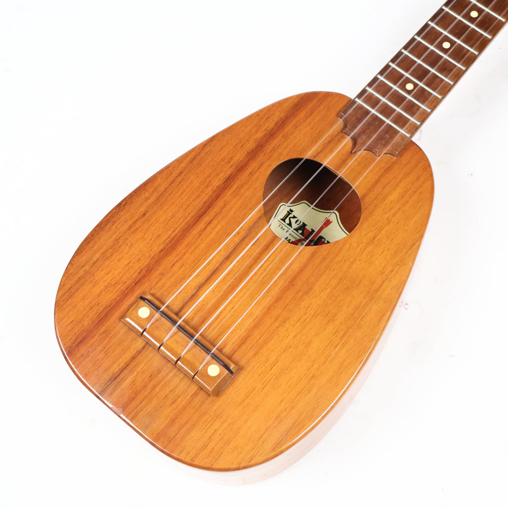 【中古】 ウクレレ ソプラノウクレレ Koaloha PineApple Ukulele Mahogany Neck KSM-01 2004年製 ギアペグへ交換あり コアロハ パイナップル型 マホガニーネック MADE IN HAWAII ハワイ製 ボディトップ
