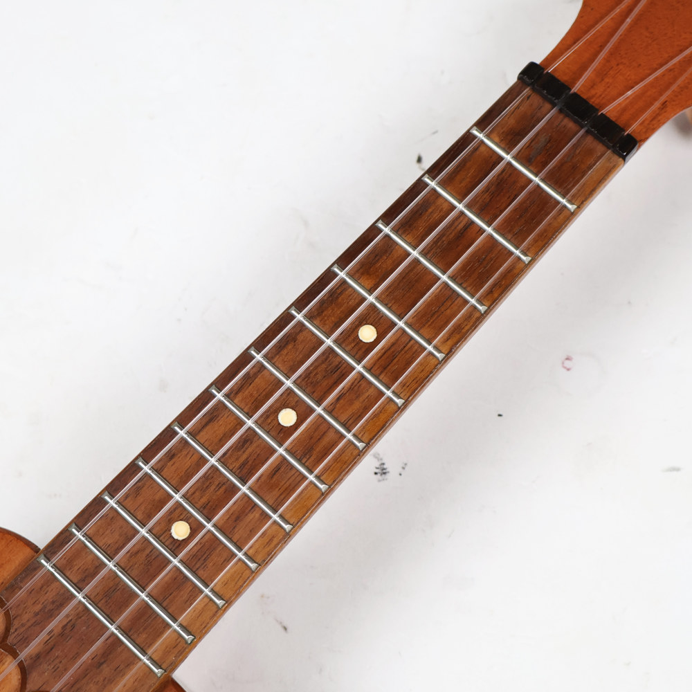 【中古】 ウクレレ ソプラノウクレレ Koaloha PineApple Ukulele Mahogany Neck KSM-01 2004年製 ギアペグへ交換あり コアロハ パイナップル型 マホガニーネック MADE IN HAWAII ハワイ製 指板