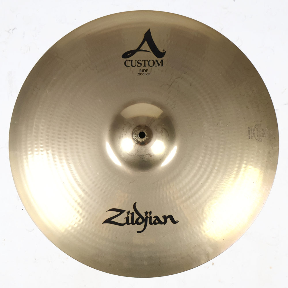 【中古】ライドシンバル ジルジャン ZILDJIAN A CUSTOM RIDE 20インチ ライドシンバル